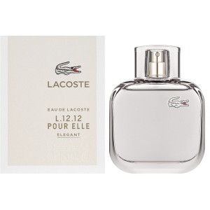Туалетна вода жіноча Lacoste Eau De L.12.12 Pour Elle Elegant, 90 мл
